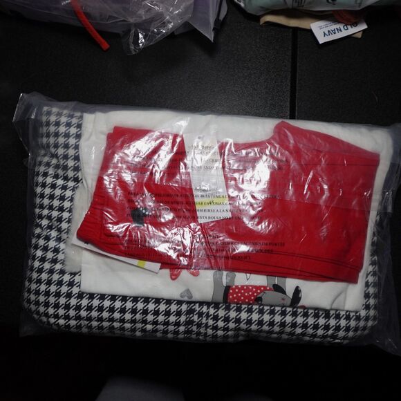 Kids Headquarters 3-Piece Outfit Set | Size 4T | Houndstooth Vest, Top & Legging - Picture 5 of 5